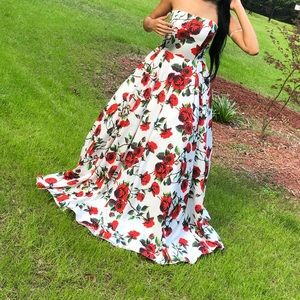 Floral Prom Dress